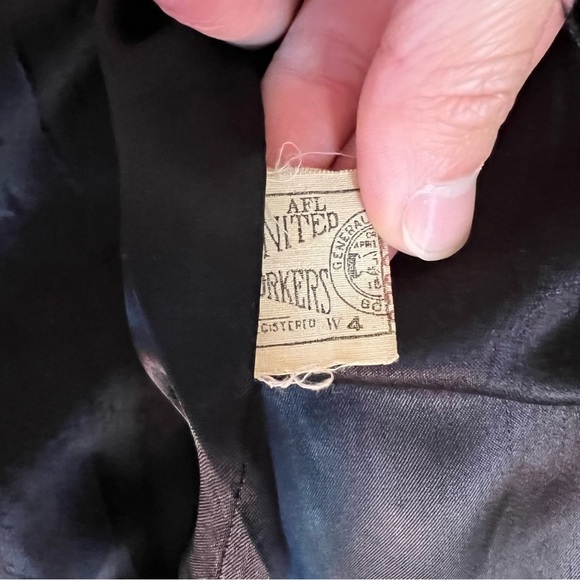 Vintage Black Teddy Coat - Picture 7 of 7